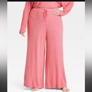 Auden Cozy Lounge Pants Coral Color Size XXL NWT